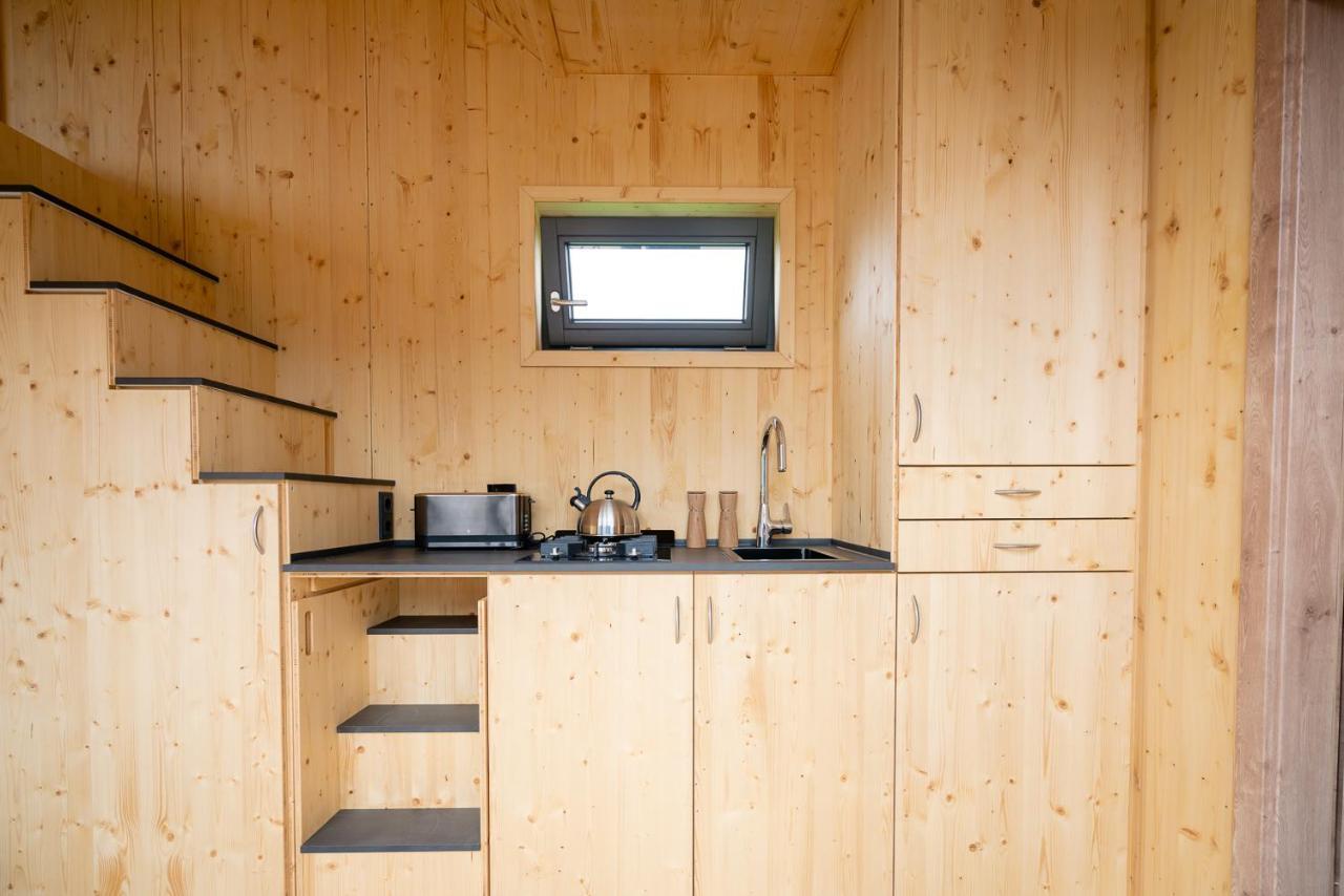 Tiny House Nature 2 Innenlage - Green Tiny Village Harlesiel 卡罗利嫩西尔 外观 照片