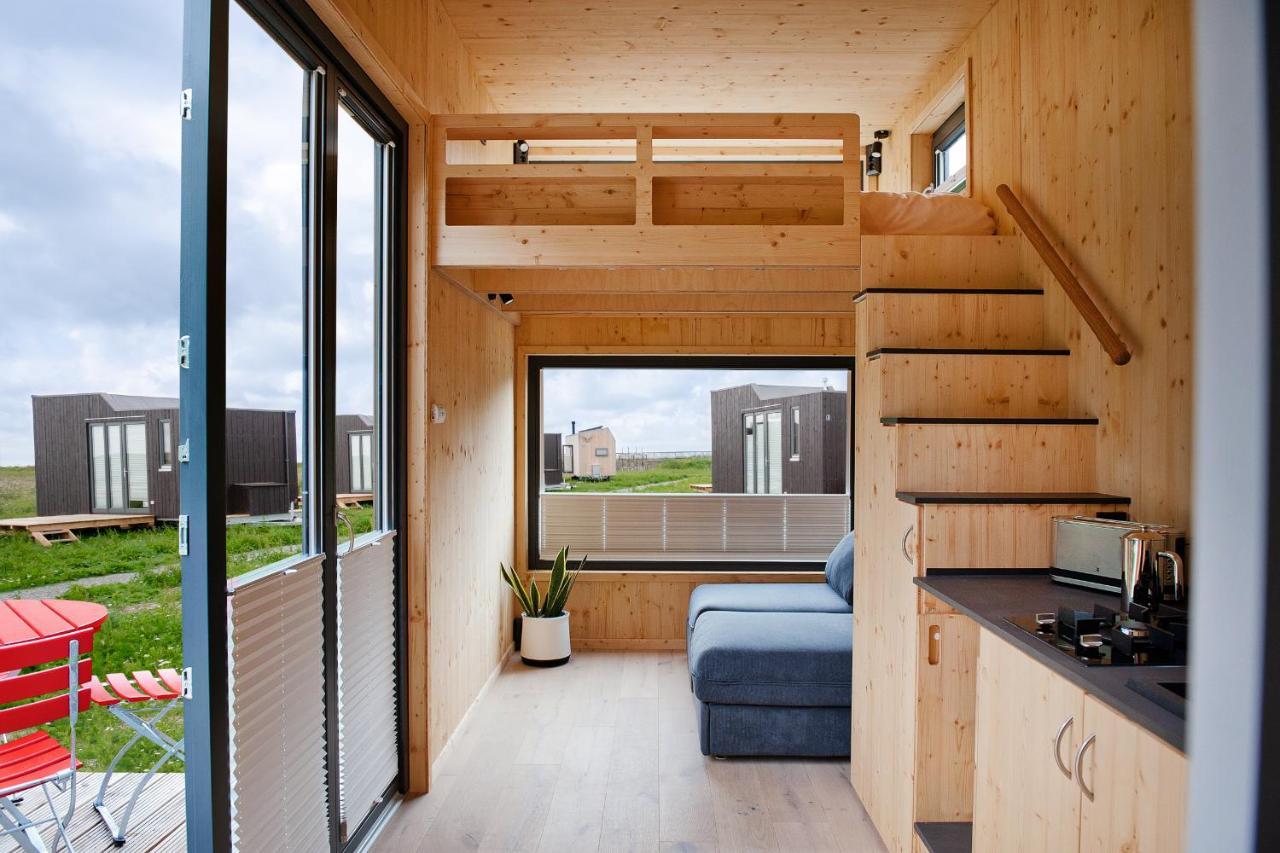 Tiny House Nature 2 Innenlage - Green Tiny Village Harlesiel 卡罗利嫩西尔 外观 照片