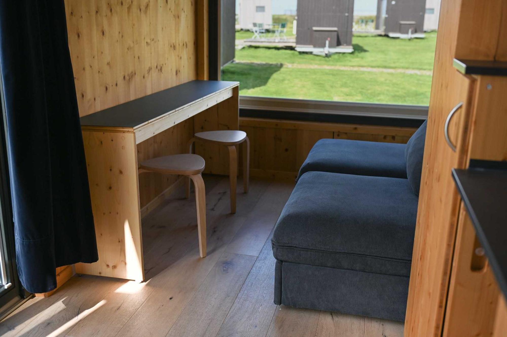 Tiny House Nature 2 Innenlage - Green Tiny Village Harlesiel 卡罗利嫩西尔 外观 照片